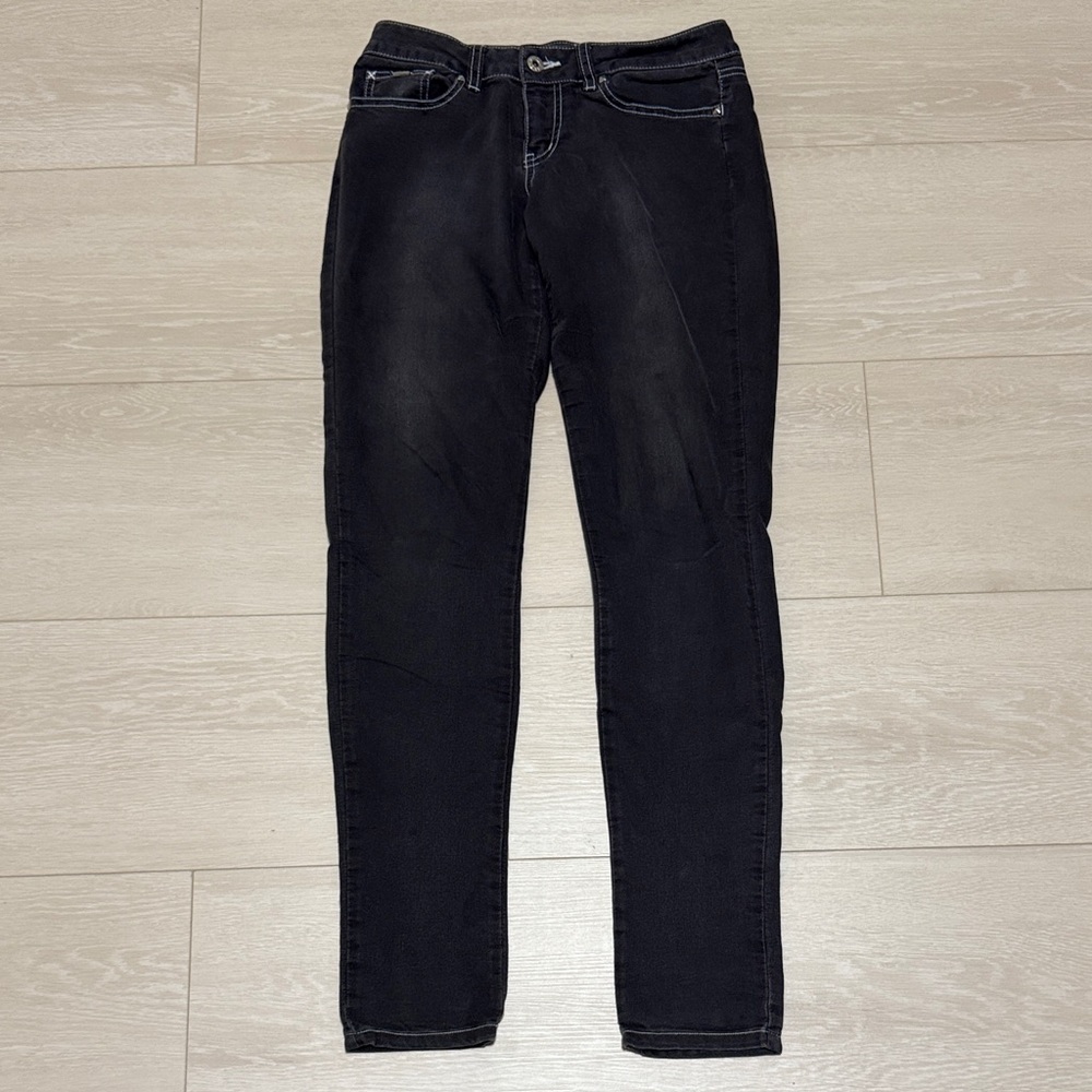 ✨ Faded Black Skinny Jeans for Women